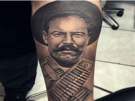 Share images of pancho villa skull tattoo by website in. . Pancho villa tattoo